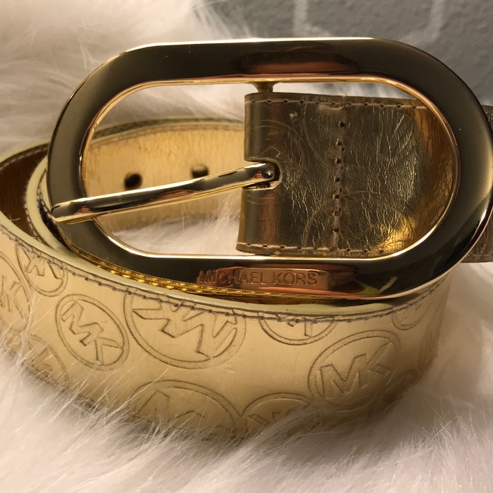 MK gold belt XL